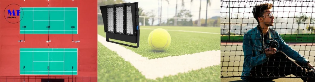 IP67 5 Years Warranty High Quality No Light Pollution Outdoor Waterproof 400W LED Flood Light for Arena Tennis Basebal Field Court Golf Course