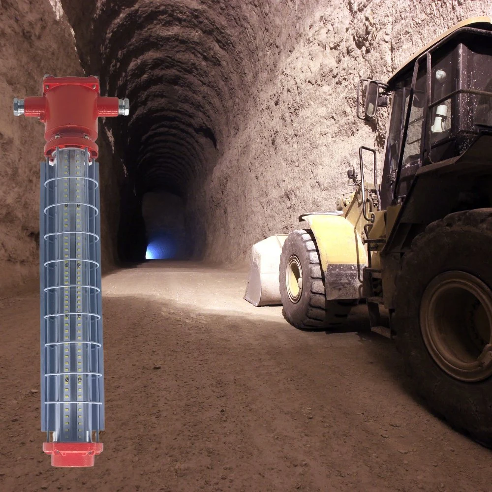 Atex Certified 18W/36W/45W Ik10 Durable Robust Dustproof Gasoline Harsh Environment Mining Tunnel Explosion Proof Light