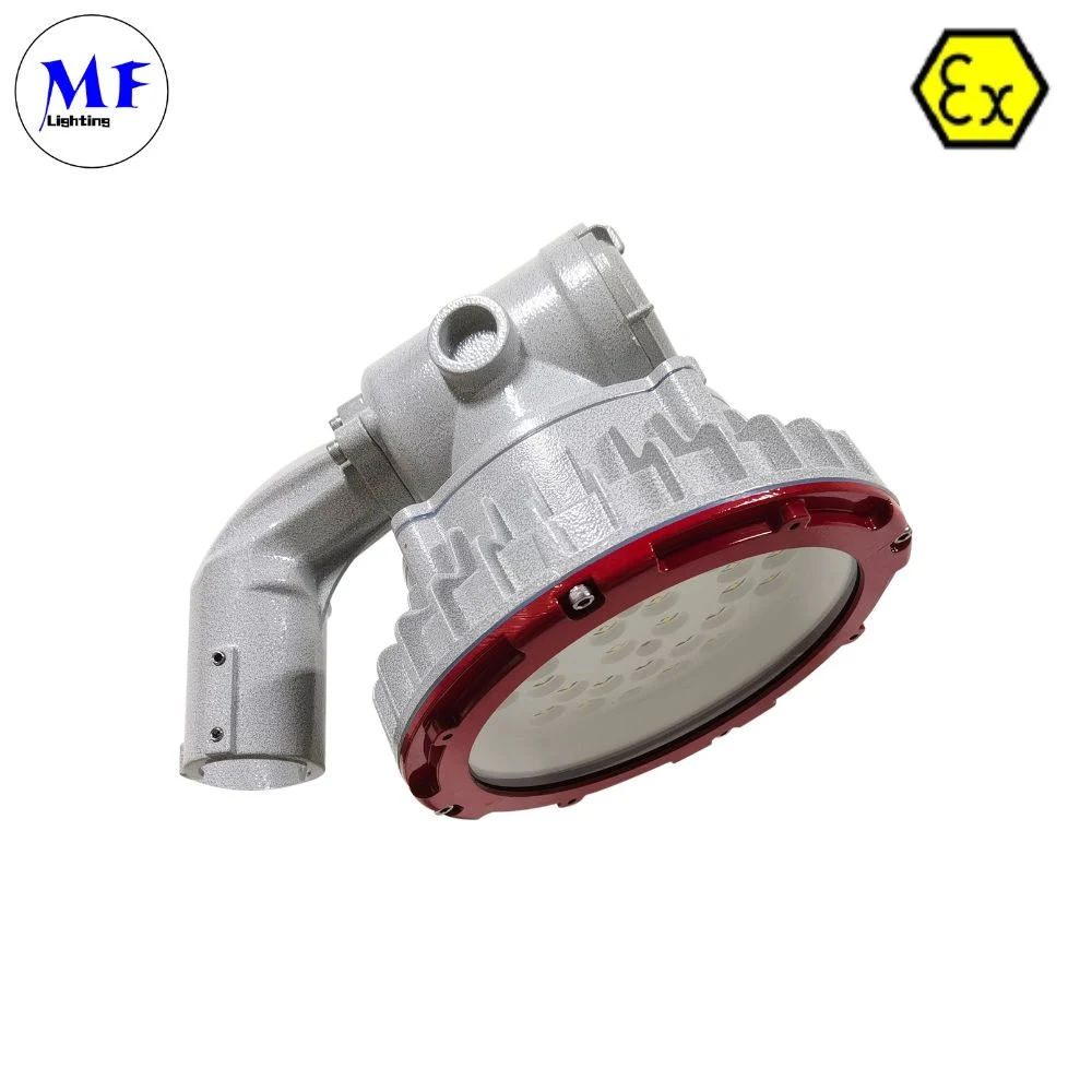 Factory Price Atex Certified 60W Zone 1 Zone 2 LNG Gas Station Oil Industry Light Ocean Platform Light Chemical Plant Explosion Proof Light