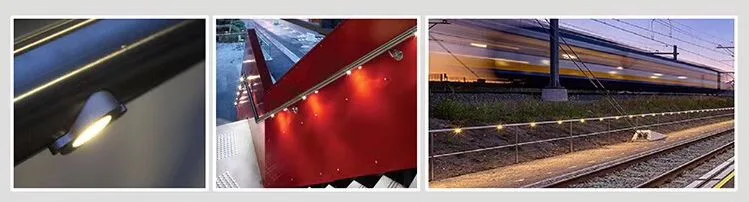 Low Voltage DC12V Input, Soft Lighting, 180° Wide Beam Angle Anti-Glare LED Deck Light Dimmable IP67 12V 24V Recessed Spotlight Wall Floor Deck Corner Light