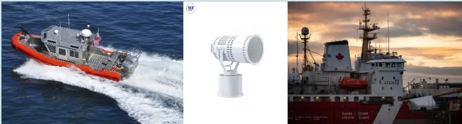 สายไฟ LED การค้นหาและการช่วยเหลือทางทะเล กันน้ํา กันสลาย IP66 สแตนเลส 1