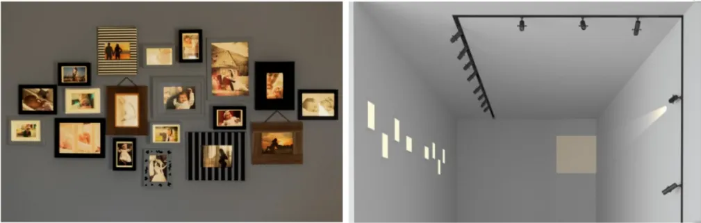 โลโก้ LED โจ๊กเกอร์ โคมไฟ UV ND โซมต่อได้ ขยาย IP65 Ra97+ ศูนย์แสดงสินค้า 14