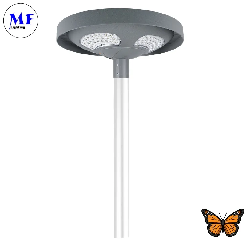 LED โซลาร์ การ์เด้น ถนน แสงกําแพง กันน้ํา 40W IP65 Ik08 สวนทางเดิน ถนนทางเดิน สพป. 0