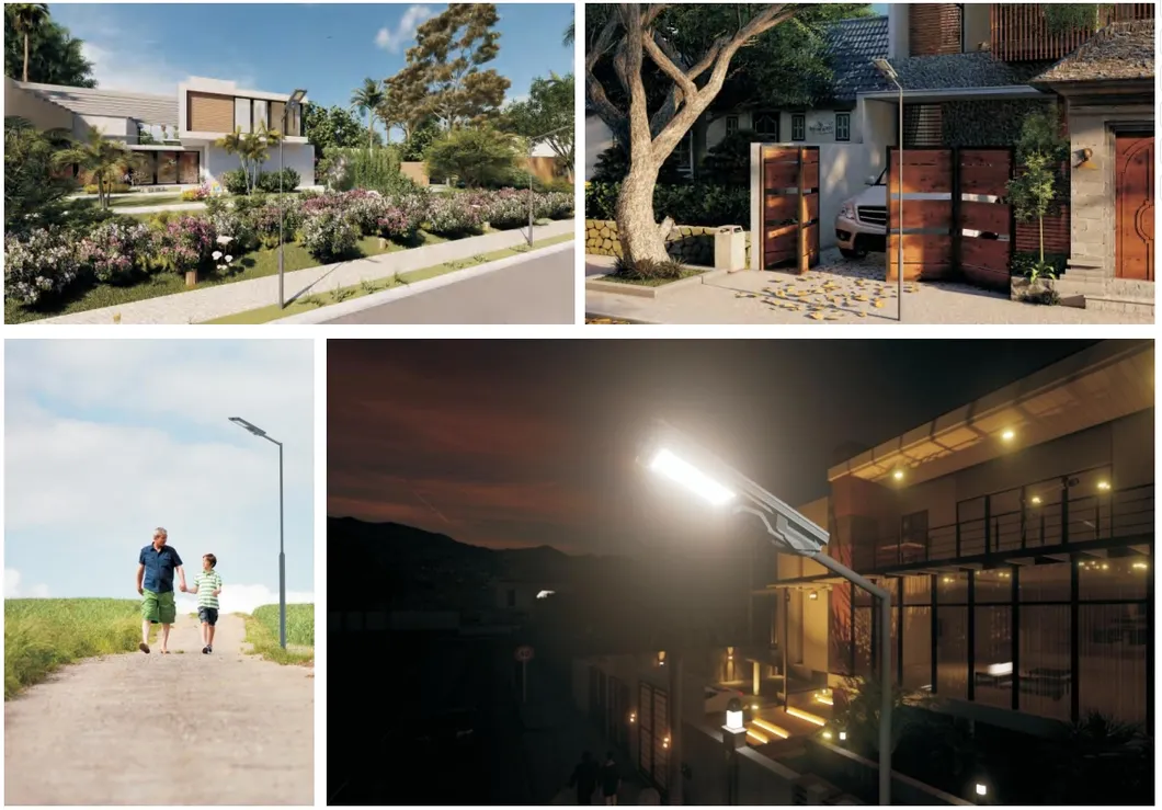 LED Street Garden Light Motion Sensor กันน้ํา ABS สีเงิน 50W IP65 100lm/W 6500K 7000K ทางด่วน ทางเดิน ทางเท้า สวน 4