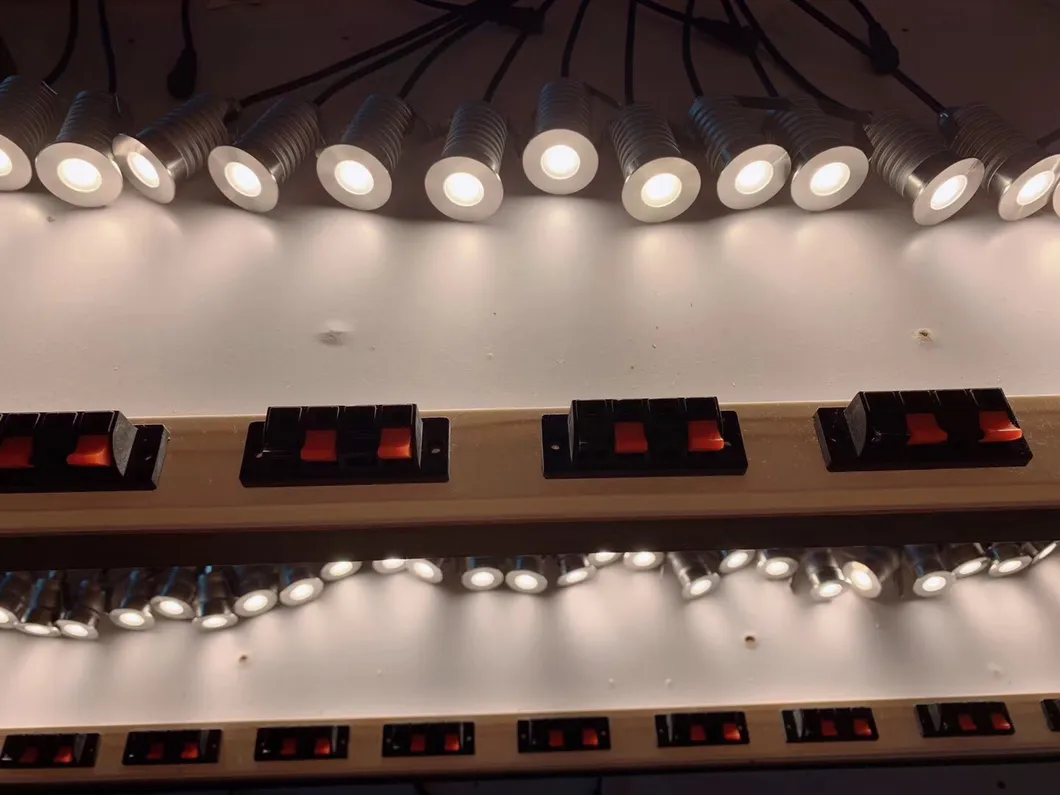 LED Step Light Pathway 12V 3W 24V IP65 สี่เหลี่ยม ถนนทางเดินใต้ดิน ถนนทางเดินคนเดิน เรือล่องเรือ ถนนสวน 1