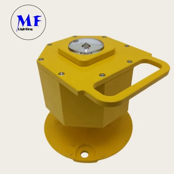 LED Heliport-Helideck ไฟสูง IP66 360 องศา ปรับแสงความแรงสูงสุด สนามบินมาตรฐาน 1