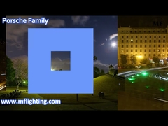 Die Cast Alu 150LM / W ไฟถนน LED ลดแสง IP66 กันน้ำ