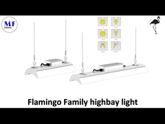 LED High Bay Light Linear โคมไฟในร่มกลางแจ้ง 50W 100W 150W 200W สำหรับซูเปอร์มาร์เก็ตและโรงงาน