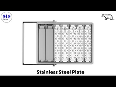 60W120W180W240W300W IP65 แรงสูง LED แสงน้ําท่วมสําหรับโรงพยาบาลโรงเรียนสวน