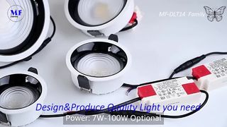 ดาวน์ไลท์ LED พลังงานสูง 100W โซลูชันแสงสว่างเชิงพาณิชย์
