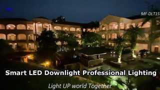 ดาวน์ไลท์ LED อัจฉริยะระดับมืออาชีพสำหรับการตกแต่งภายในที่ทันสมัย