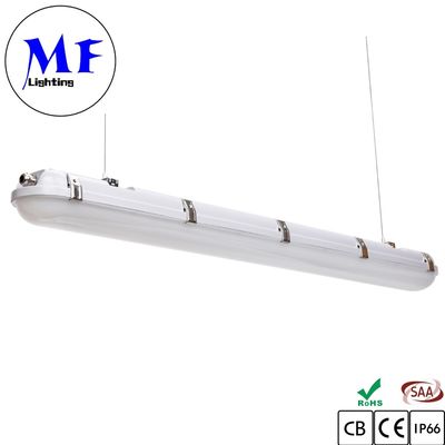 LED Tunnel Light IP66 Tri Proof Light  With Motion Sensor And Emergency Back Up