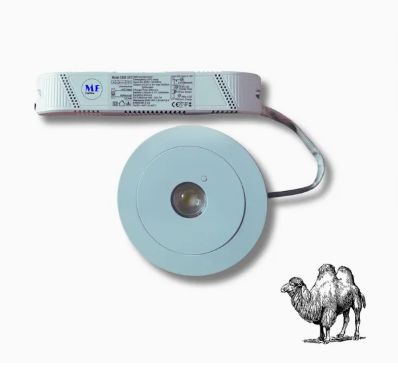 Down Light Panic Emergency Escape Exit Sign Light 3h IP65 Battery Shopping Workshop Mall