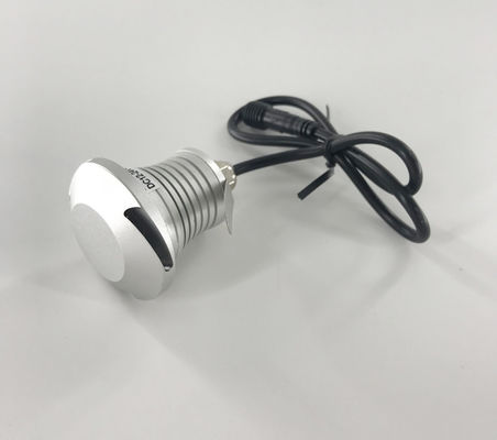 3 Watt LED Outdoor Landscape Lighting / LED Buried Lights 2700K 4000K Silver Finished Body Color