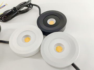 IP65 Dimmable led cabinet lights, Round shape, 3W surface mounted mini downlights
