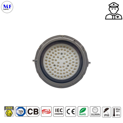 LED Explosion Proof Light Atex Certified High Bay Area Hanging Wall Mounted Zone 1 Zone 2 LNG Gas Station Oil Industry