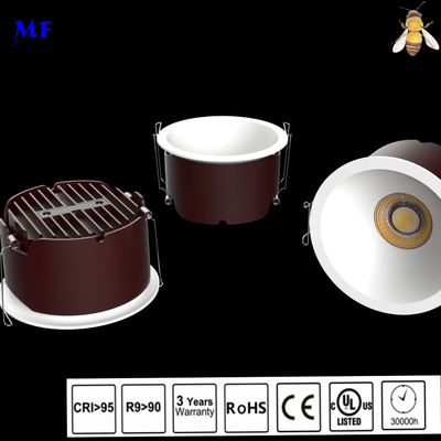 10W / 12W / 15W / 20W Recessed Light Spotlight Ceiling Mounted Down Light For Home Furnishing Corridor Public Areas