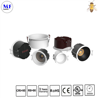 10W / 12W / 15W / 20W Recessed Light Spotlight Ceiling Mounted Down Light For Home Furnishing Corridor Public Areas
