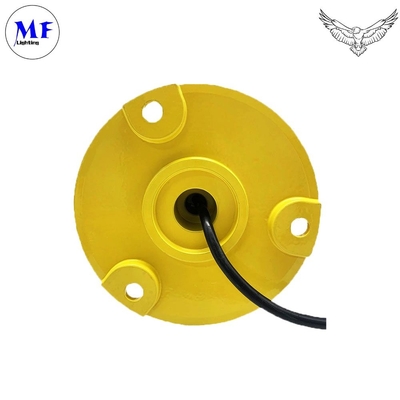 Red Aeronautical LED Aviation Obstruction Light for Long-lasting Marking Obstacles  with Yellow color and Aluminum