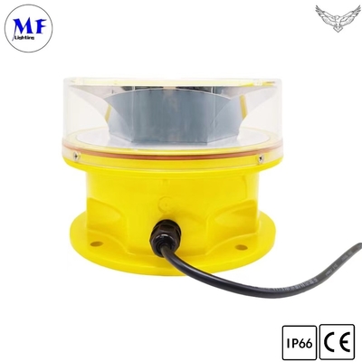 360 ° Type A IP66 Aviation Obstruction Light Waterproof Rescue Lamp For High Chimney