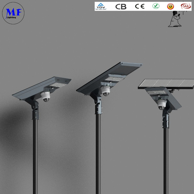 20W-120W IP66 Wall Mount Fast Installation LED Solar Street Light For Squares Pedestrians Side Pavemen
