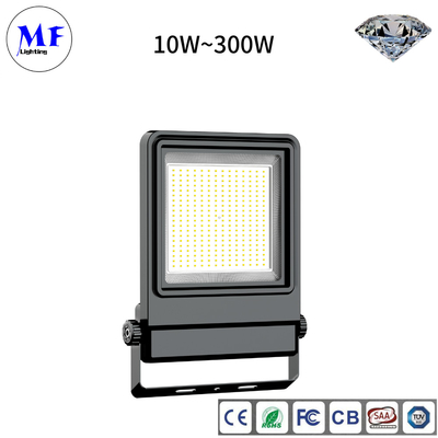 IP66 10-300W Adjustable Aluminum High Power LED Flood Light For With Isolated Waterproo Outdoor Spaces Sports Facilities