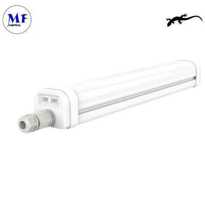 160lm/W IP66 LED Triproof Light IK08 18W36W80W with Emergency Sensor
