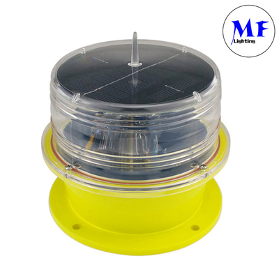 Solar Power LED Warning Waterproof Solar Airfield Light Tower Light Awl Aircraft Warning Light Aviation Obstruction