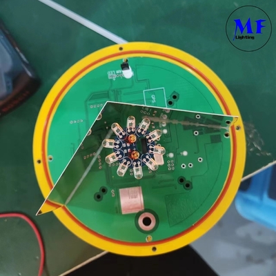 Solar Power LED Warning Waterproof Aircraft Warning Light Aviation Obstruction Light Flashing Navigation