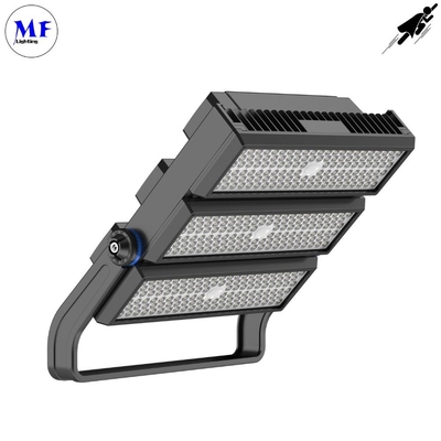 10°/25°/45°/60°/90° 1200W LED Stadium Light Glare-Free IK10 140lm/W IP66 Waterproof High Protection For Badminton Court