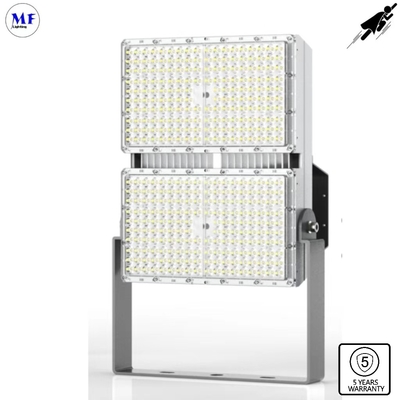 300W 145lm/W LED Stadium Flood Light 15° /45° Optional 2 Module Design IP66 5 Years Warranty For Warehouse