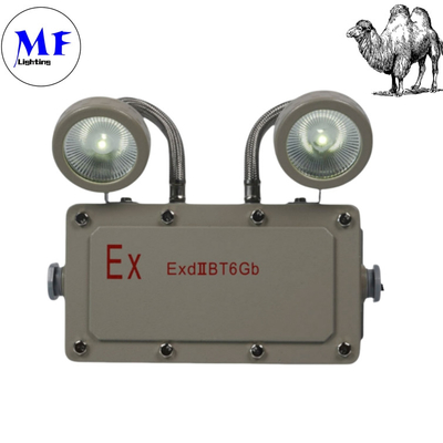 2*5W Emergency Exit Light Explosion Proof Emergency Light for Industrial Zones Mining Areas Chemical Plants Oil and Gas Facilities Hospital