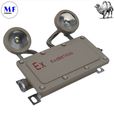 2*5W Emergency Exit Light Explosion Proof Emergency Light for Industrial Zones Mining Areas Chemical Plants Oil and Gas Facilities Hospital