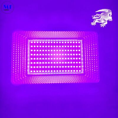 Highly Efficient Instant-on IP66 Waterproof 395nm Safe Entertainment UVA 100W Ultra-Thin Adjustable LED UV Party Light for Multi-Scenario Industrial Curing
