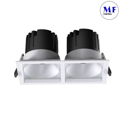 7W/10W/12W/15W/14W/20W/24W/30W/21W/30W/36W/45W Triac 0-10V Dali CCT Power Adjustable Dimmable Smart Dim Aluminum Spot Recessed Downlight LED Down Light