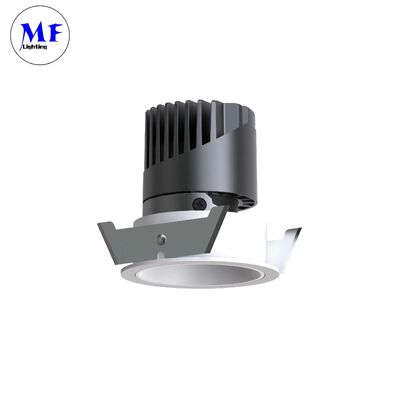 Factory Price IP44 Anti-Glare Adjustable LED Spot Downlight CRI90 100lm/W Dali-2 Dimmable Recessed Down Light Ceiling Light 10W