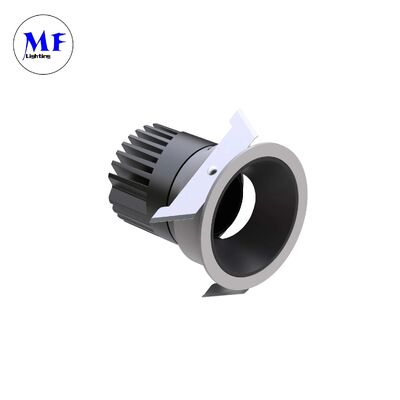 Factory Price IP44 Anti-Glare Adjustable LED Spot Downlight CRI90 100lm/W Dali-2 Dimmable Recessed Down Light Ceiling Light 10W