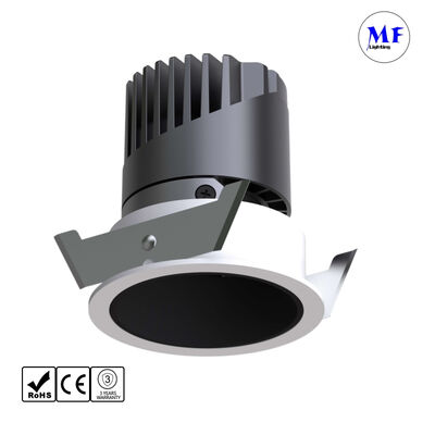 Factory Price No Glare Zigbee 7W 10W 12W 15W 100lm/W CCT Tunable Cozy Recessed Commercial Residential Home Studio Hotel Spotlight High Feet Round LED Down Light
