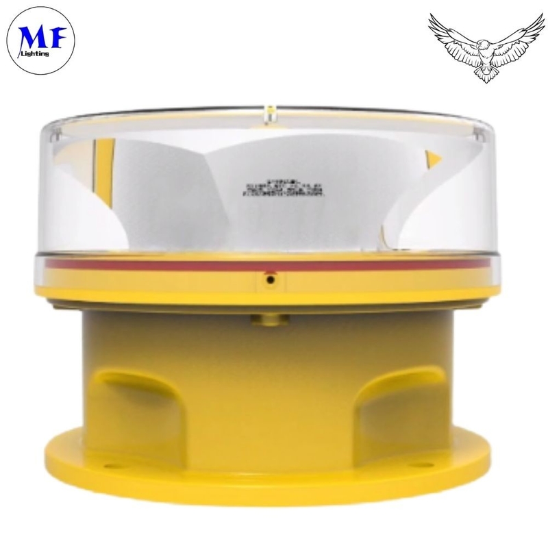 Medium-Intensity Type B L864 Aviation Obstruction Light Aircraft Warning Red White Beacon