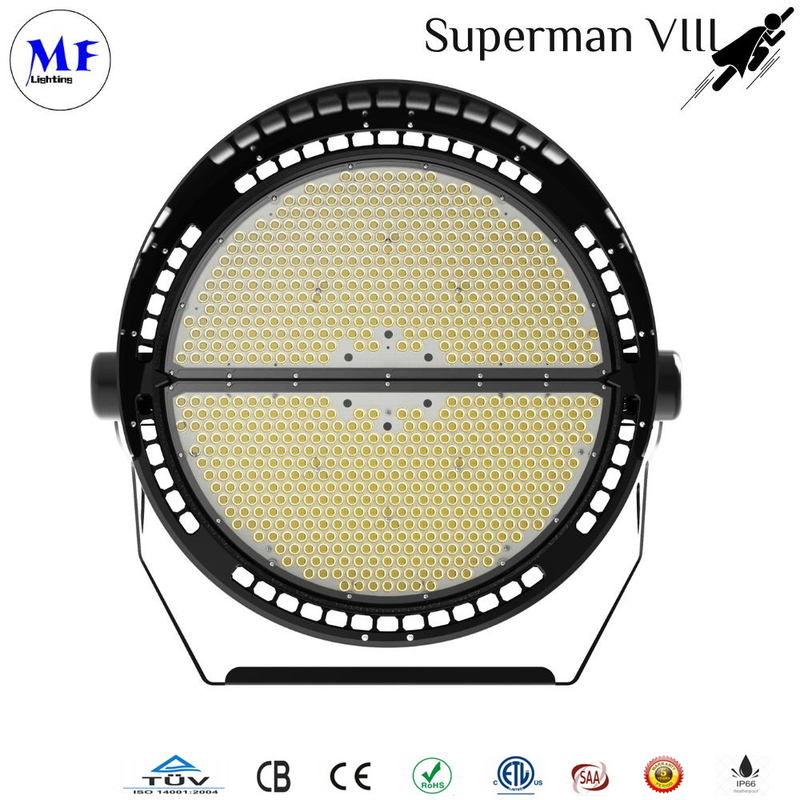 300-1200W IP66/IP68 LED Flood Light Stadium Light 5 Years Warranty With Surface Treatment For Sport Field Port