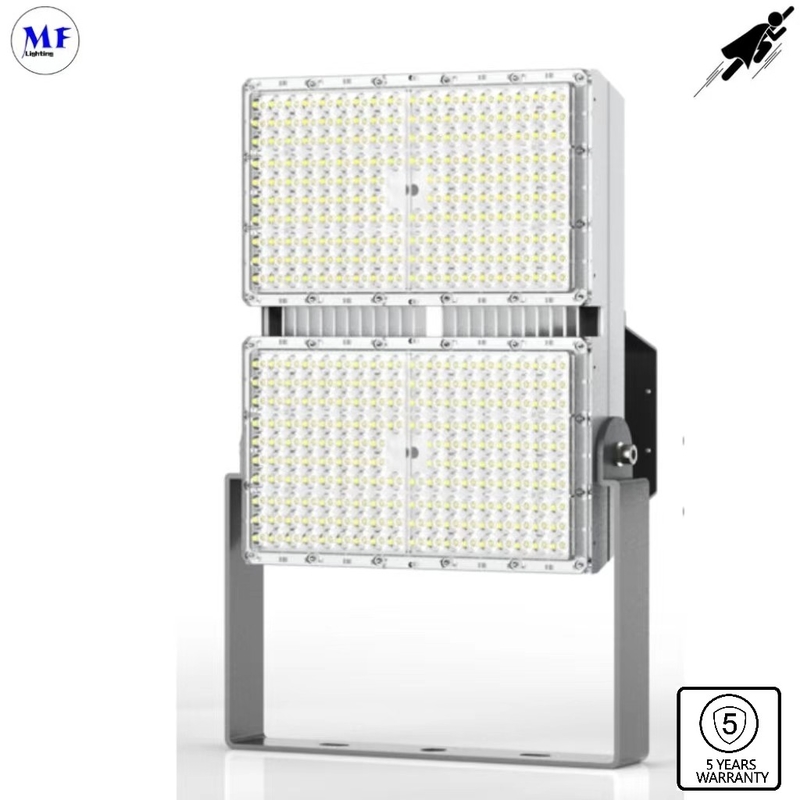 300W 145lm/W LED Stadium Flood Light 15° /45° Optional 2 Module Design IP66 5 Years Warranty For Warehouse