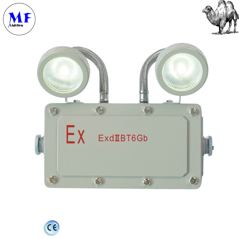 ATEX Exit Explosion-Proof Emergency Light Die Cast Aluminum 5W IP65 for Industrial Places