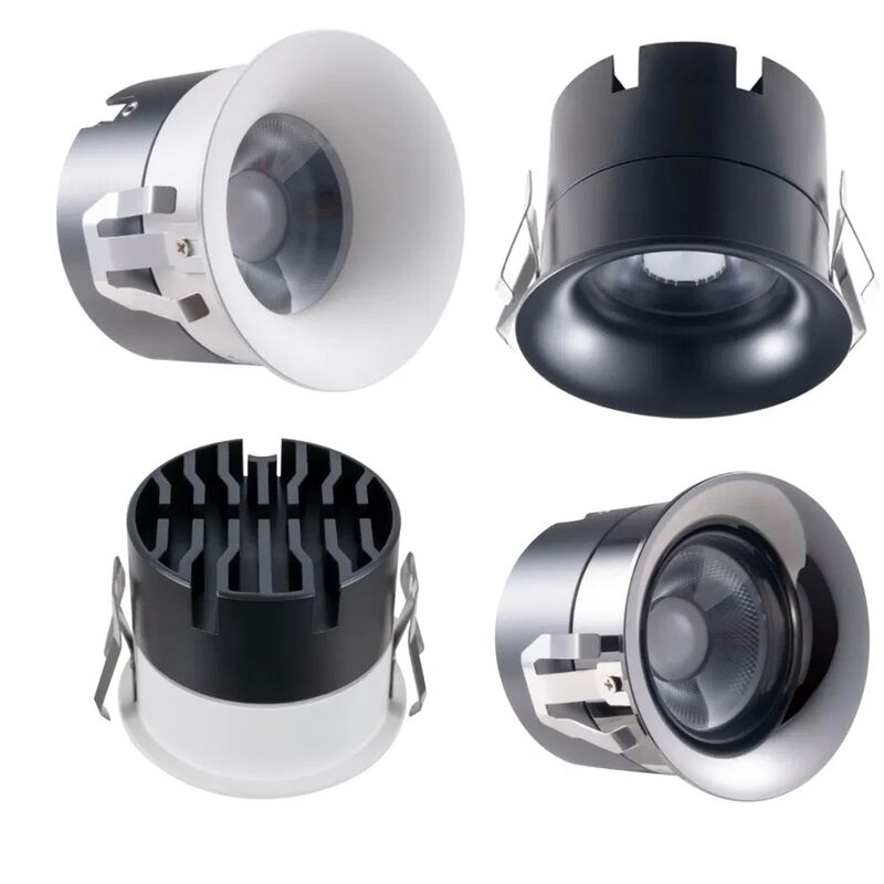 Multi-Proof Dimming Deep Anti-Glare Recessed LED Spot Down Light, Dimmable Light Compatible with Triac, 0-10V, Dali-2, Dali Dt6 Dt8
