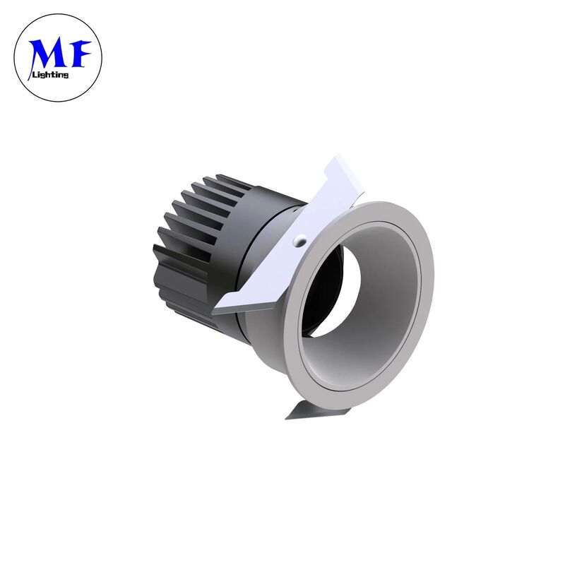 Factory Price IP44 Anti-Glare Adjustable LED Spot Downlight CRI90 100lm/W Dali-2 Dimmable Recessed Down Light Ceiling Light 10W