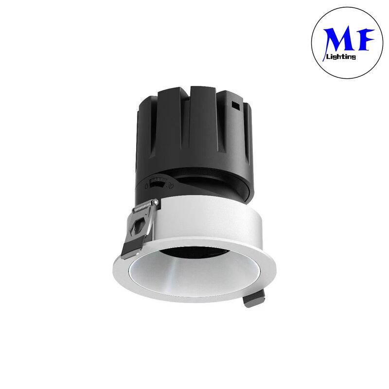 Smart Control 0-10V Dali Dip CCT Power Adjustable Dim Dimming 7W 10W 12W 15W 25W Indoor Lighting Recessed Hotel Aluminum High Lumen Bright LED Down Light