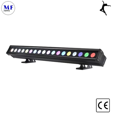 18X10W 4in1 RGBW LED stage light DMX512 การควบคุม IP65 มุมแสงกันน้ํา 25° 5 ปี การรับประกัน
