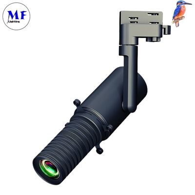 สายแม่เหล็กทรงตัว CRI สูง LED Spot Light สําหรับศิลปะประกอบภาพ ชุดศิลปะชั่วคราว โรงงานแสดงผลงานศิลปะ การฟื้นฟูงานศิลปะ งานศิลปะ การส่องแสง
