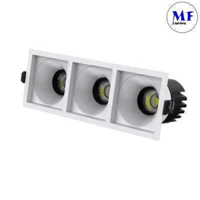7W / 10W / 12W / 15W / 14W / 20W / 24W / 30W / 21W / 30W / 36W / 45W Triac 0-10V Dali CCT พลังงานปรับปรับ Dimmable Smart Dim อลูมิเนียม สปอต ดาวน์ไลท์ LED ดาวน์ไลท์