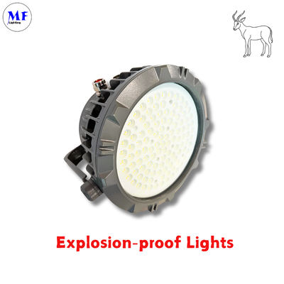 ไฟสปอร์ตไลท์กันระเบิด ATEX ราคาโรงงาน, ไฟสปอร์ตไลท์กันระเบิด LED สำหรับโรงงานน้ำมัน ก๊าซ LNG เคมี เหมืองแร่, อลูมิเนียมหล่อขึ้นรูป IP66 IK08