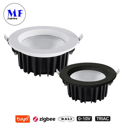 ราคาโรงงาน IP40 CCT ปรับ Triac Dali Tuya Dimmable Smart Zigbee 35W 50W COB LED สป๊อต ดาวน์สป๊อต ดาวน์สป๊อต ดาวน์สป๊อต ดาวน์สป๊อต ดาวน์สป๊อต ดาวน์สป๊อต ดาวน์สป๊อต ดาวน์สป๊อต